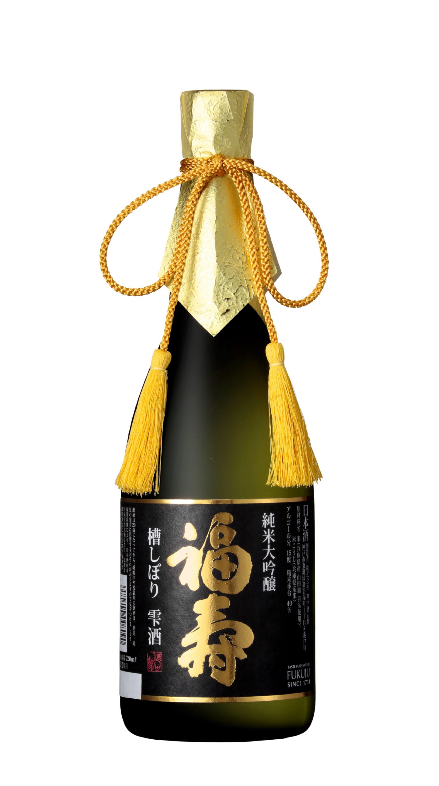 純米大吟醸槽しぼり雫酒 | 銘柄一覧｜福寿｜そのひと時を、芳醇に。